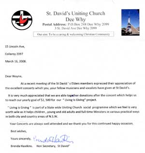 St Davids Letter Thumbnail