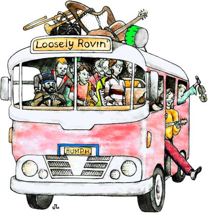 loosely roven bus